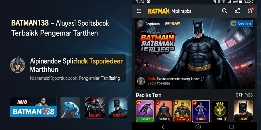 Tampilan utama gameplay Sportsbook di BATMAN138.