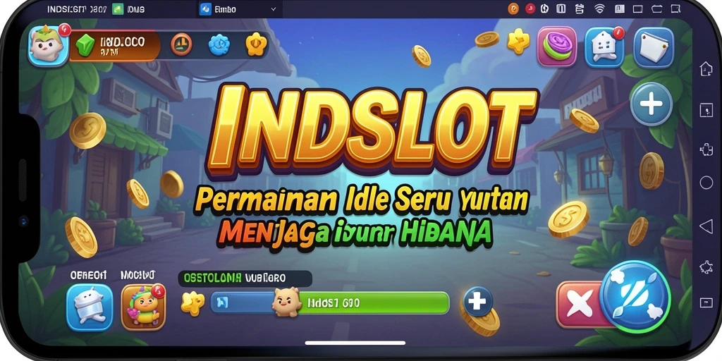 Gambar tampilan permainan slot yang mengasyikkan di INDSLOT.