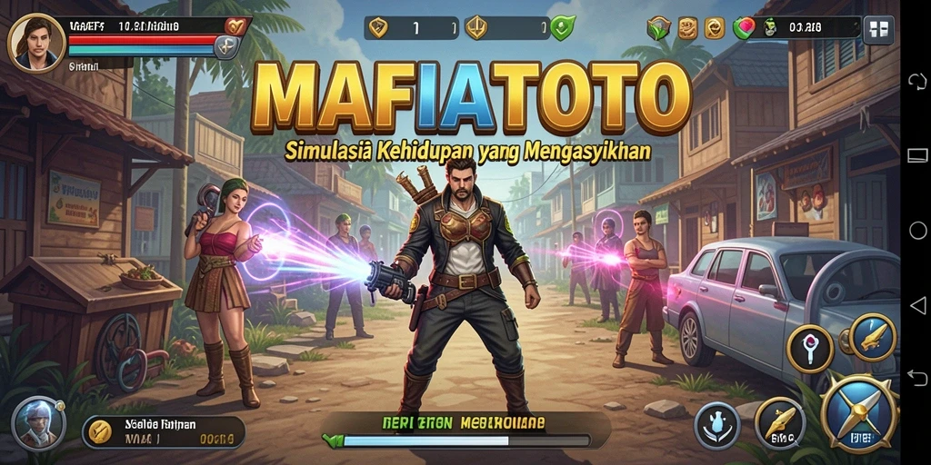 Screenshot menunjukkan gameplay MAFIATOTO yang menarik dan realistis.