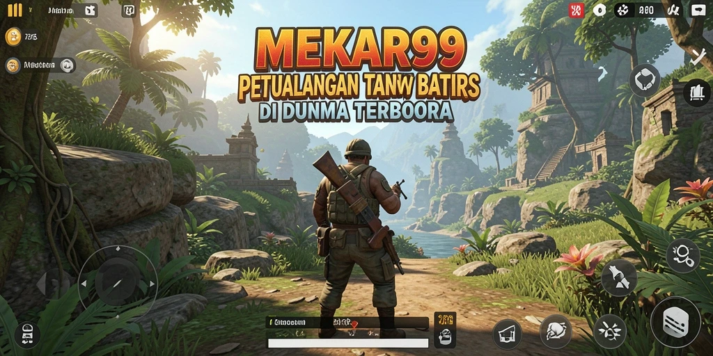 Tangkapan layar <strong>MEKAR99</strong> menunjukkan gameplay seru di dunia terbuka.