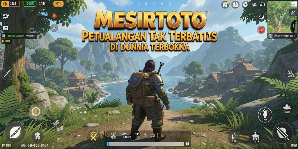 Gameplay seru di dunia terbuka MESIRTOTO.