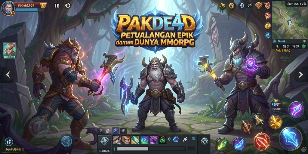 Gameplay menakjubkan di dunia fantasi PAKDE4D.