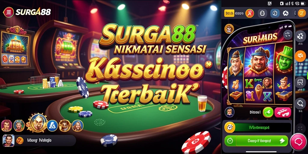 Gameplay Kasino yang Menarik dan Seru di SURGA88.