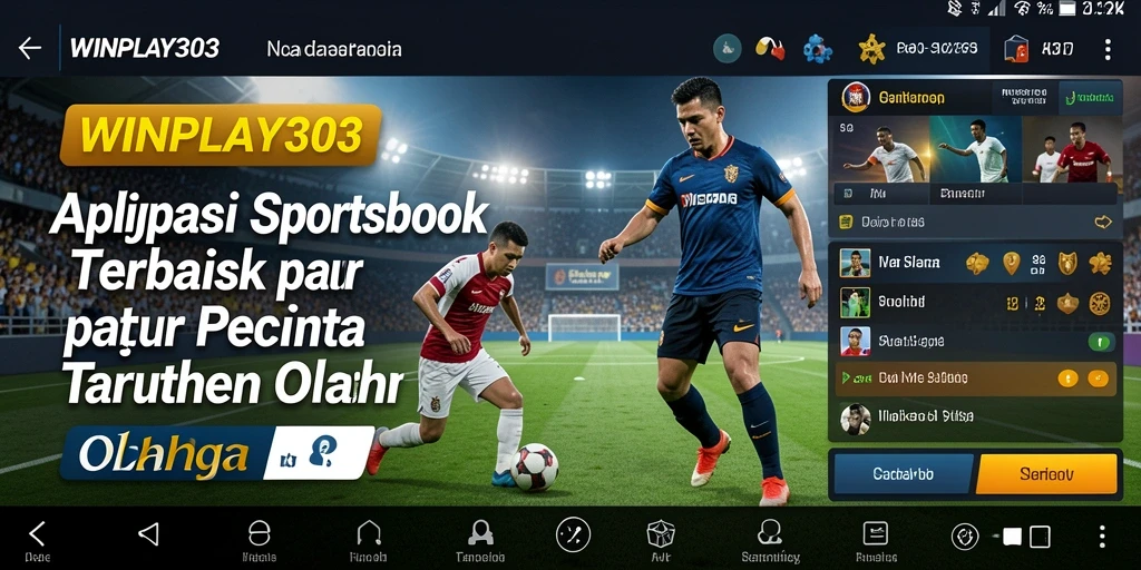 Tampilan gameplay menarik dari aplikasi Sportsbook WINPLAY303.